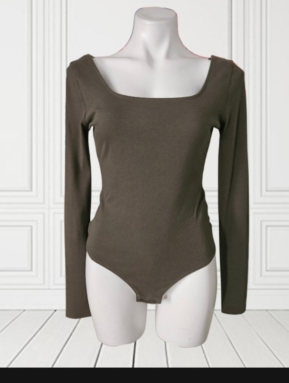 Madewell Olove GREEN BODY SUIT MEDIUM